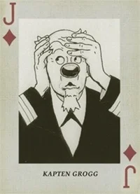 Капитан Грогг купается